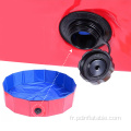 120 cm pliable grande piscine de piscine baignoire pour animaux de compagnie